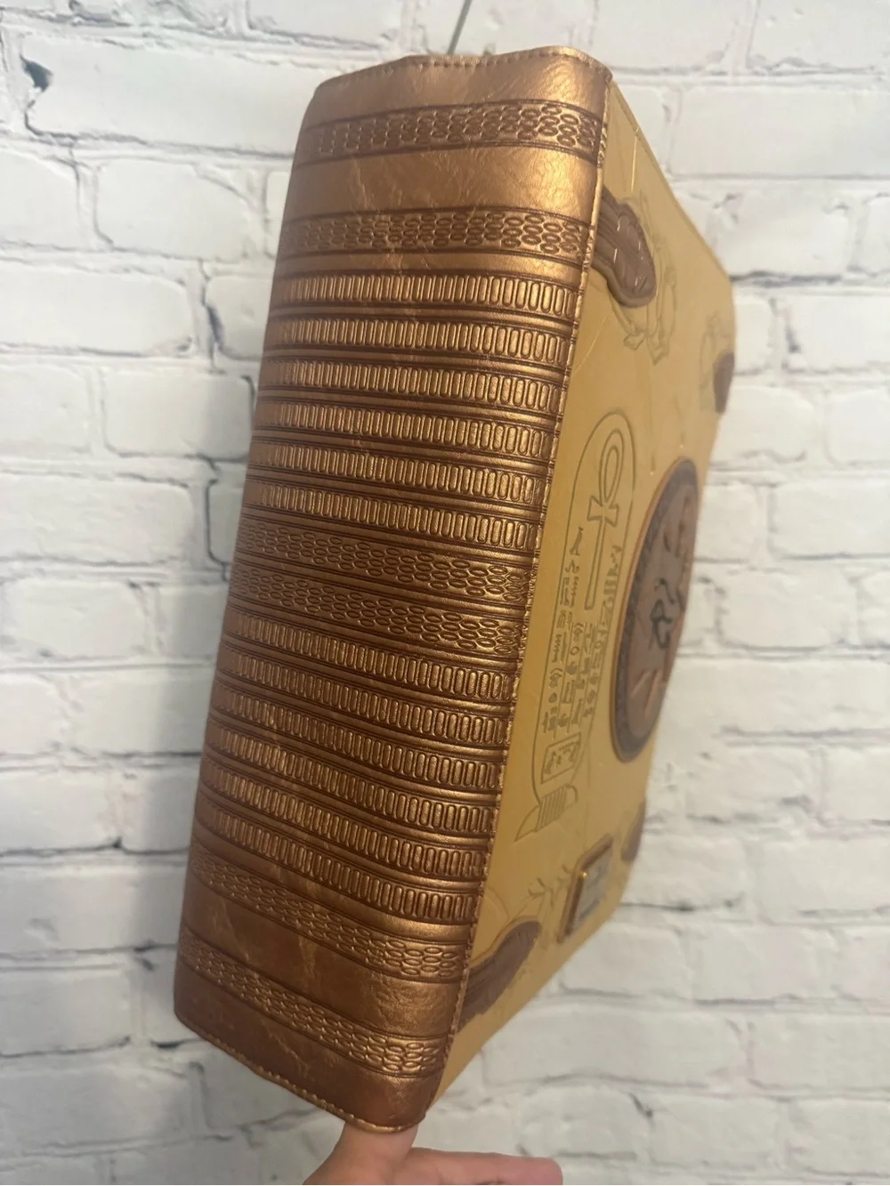 Loungefly The Mummy Book of the living Backpack with matching wallet set rare